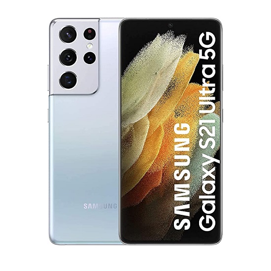 buy Cell Phone Samsung Galaxy S21 Ultra SM-G998U 128GB - Phantom Silver - click for details